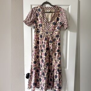 dRA Los Angeles Delfina Midi Dress size M